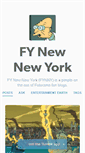 Mobile Screenshot of fynewnewyork.com